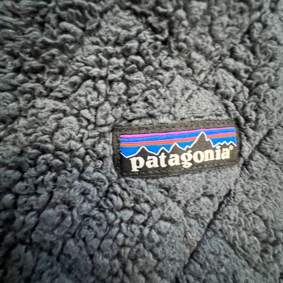 Patagonia Los Gatos Reversible Hooded Vest Gray/Blue Size S Insulated - Picture 2 of 12